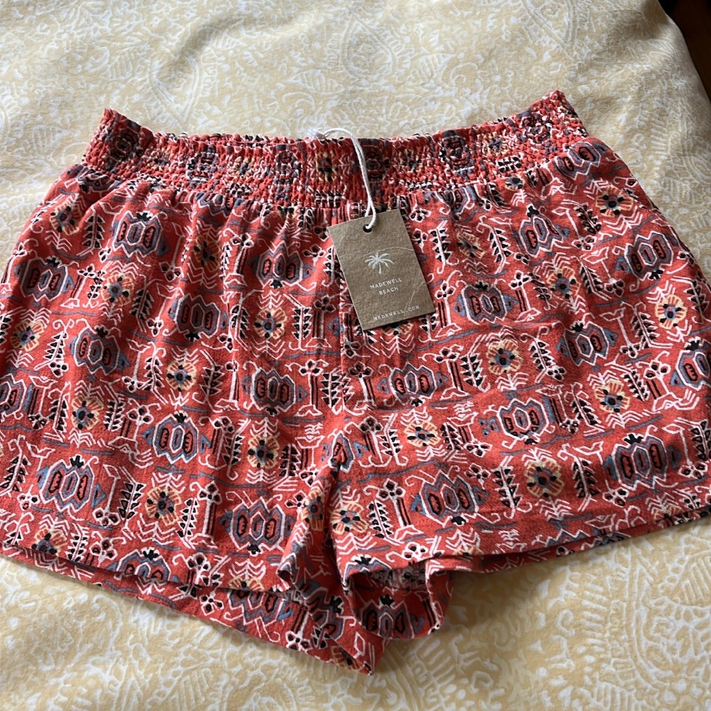 Cute Madewell size medium beach shorts